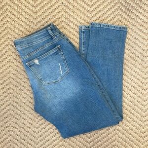 DL1961 - Riley Boyfriend Straight Denim Jeans - Blue - 28
